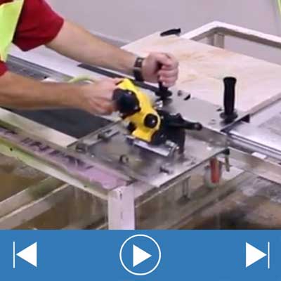 Alpha PSC-150 6" Pneumatic Stone Cutter for Industrial Applications