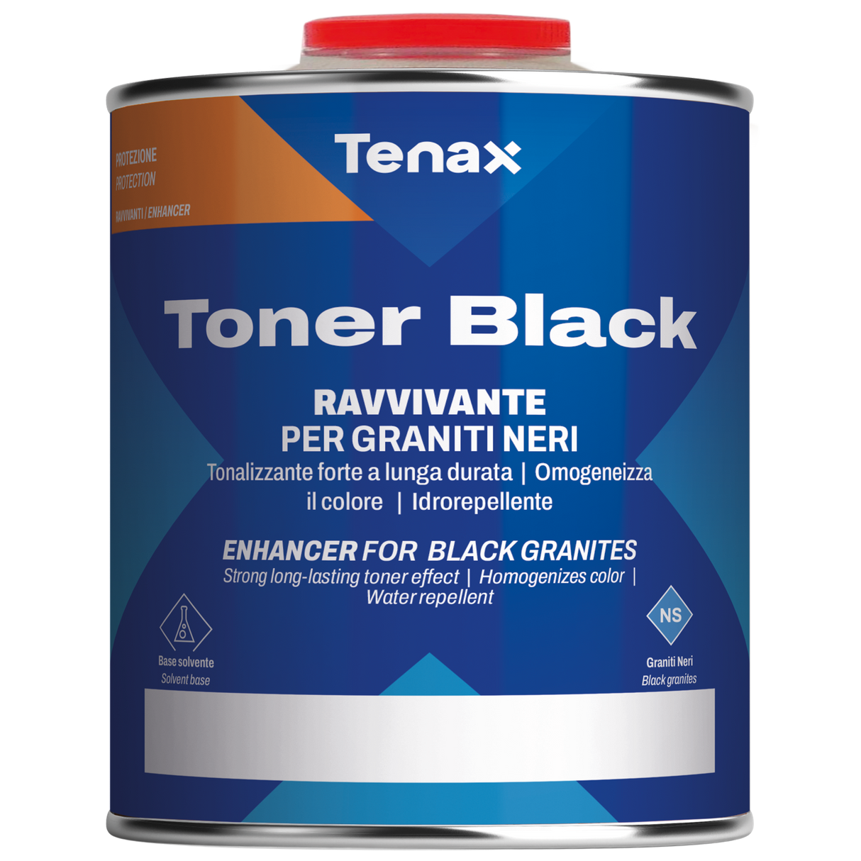 Tenax Toner Black Stone Dye 1 Quart — Professional Grade