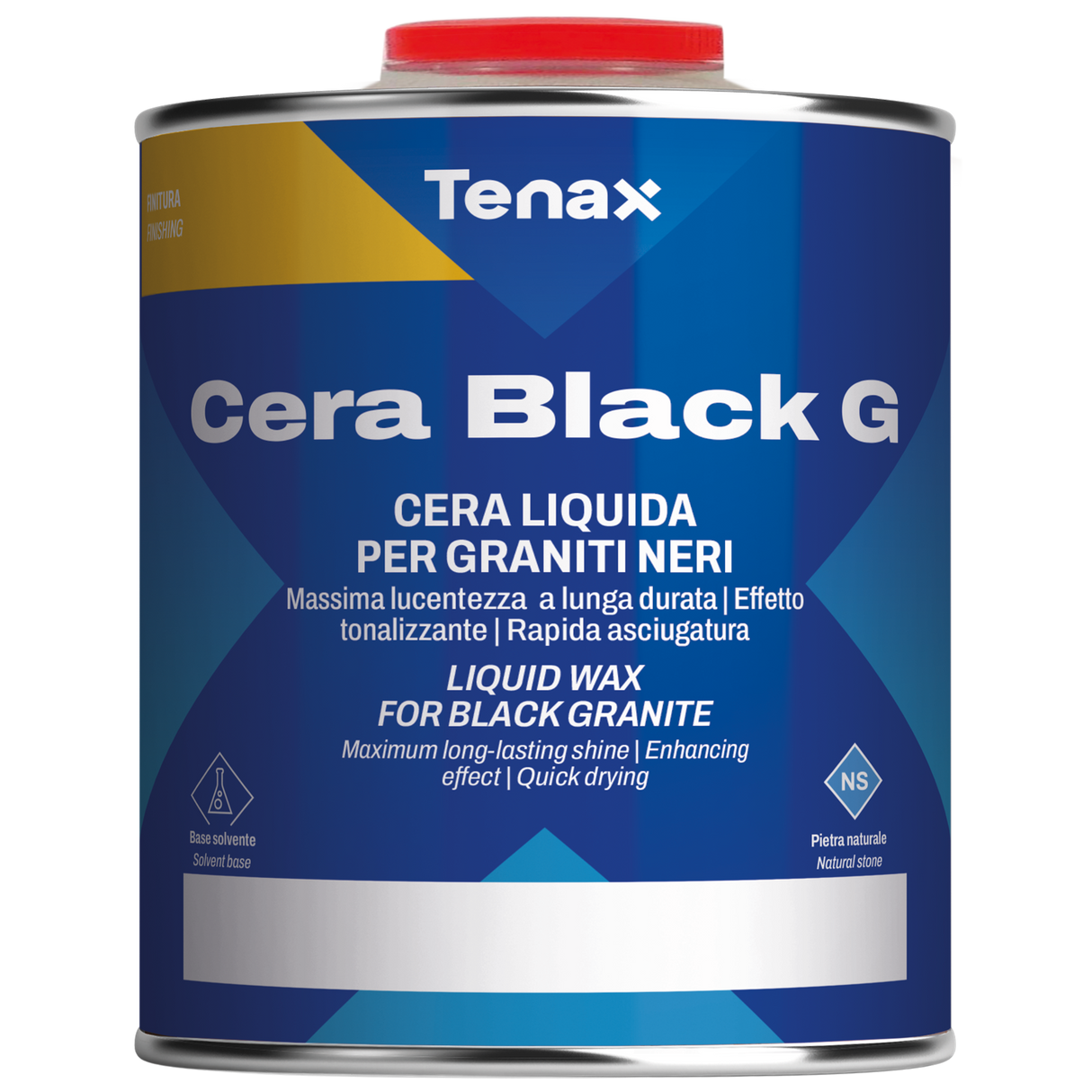 Tenax Cera Black G Liquid Wax for Black Granite