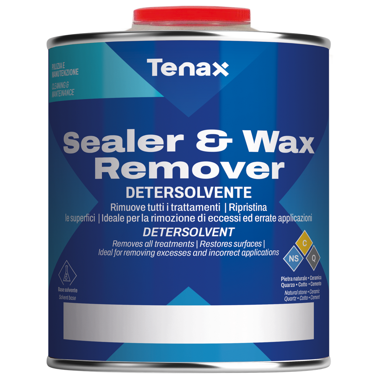 Tenax Sealer and Wax Remover 1 Quart for Natural and Engineered Stone