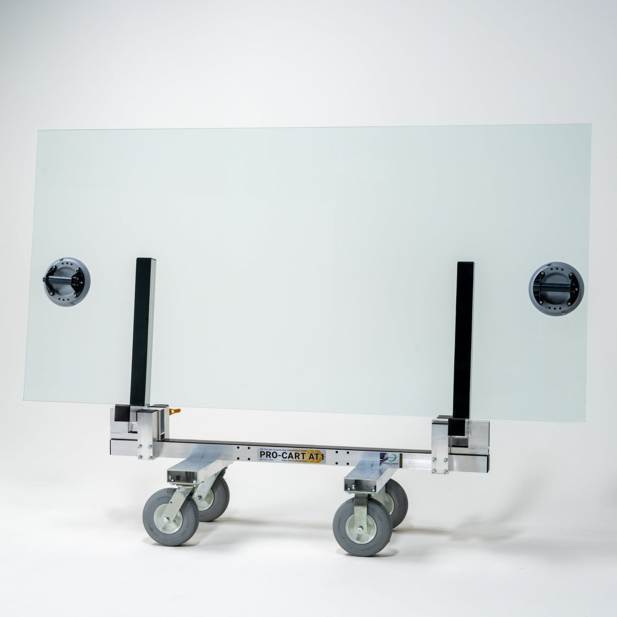 Omni Cubed Pro-Cart Multi-Top Accessory Multiple Slab Transport Uprights - side view
