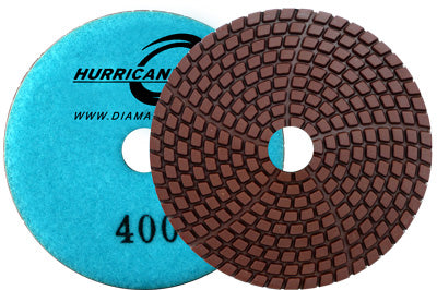 Hurricane polishing pad