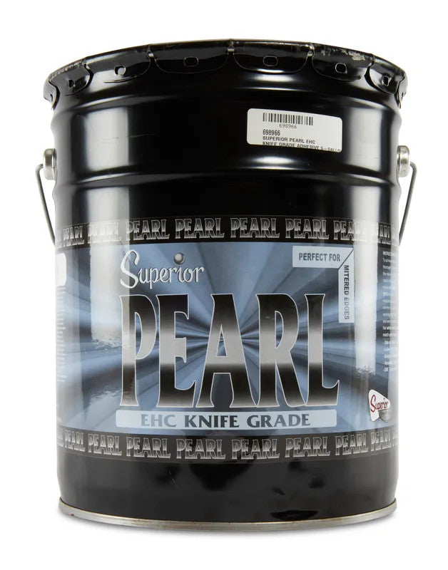Superior PEARL EHC Thicker Knife Grade Adhesive — 5 Gallon Pail