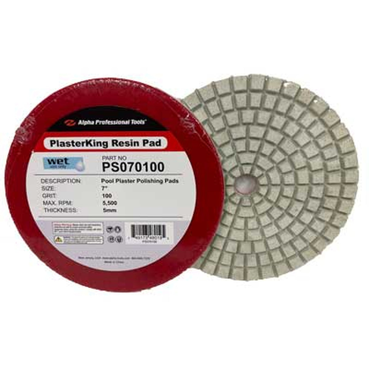 Alpha PlasterKing Polishing Pad