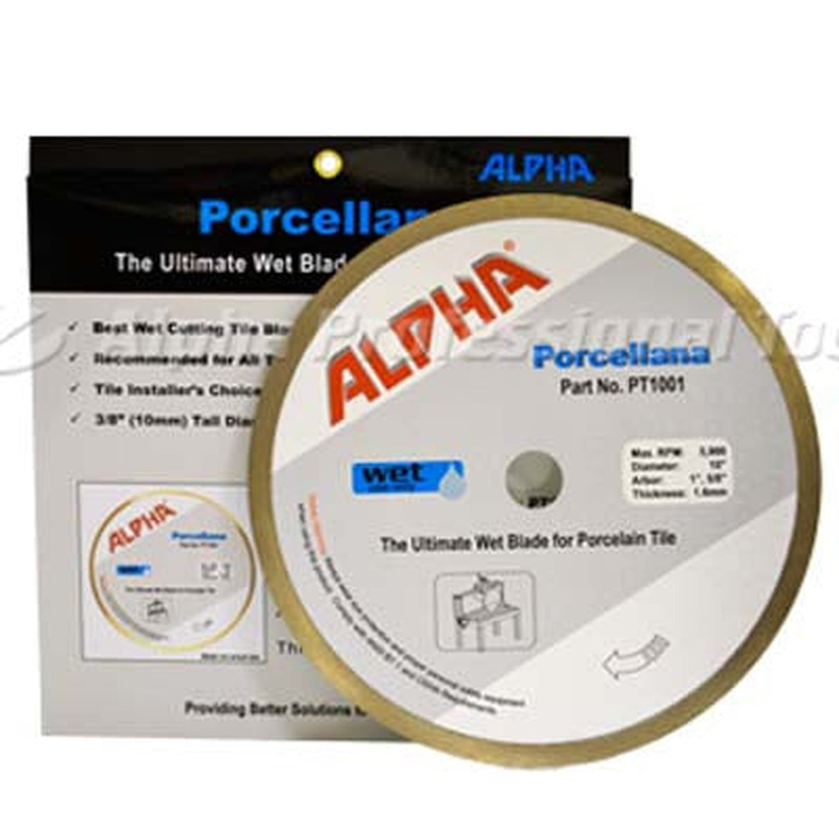 Alpha Porcellana Rail Saw Blade