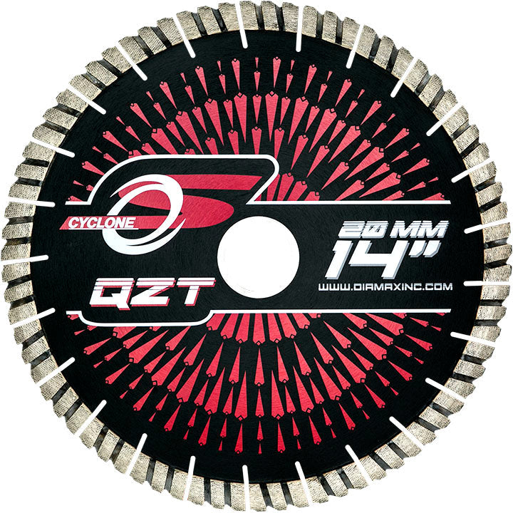 Diamax Cyclone S QZT Silent Core Blades for Quartzite Bridge Saw