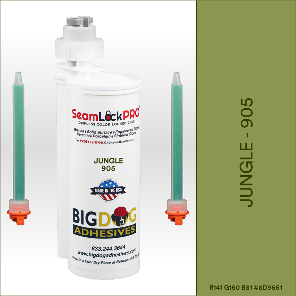 SeamLock PRO Jungle Stone Color Adhesive Cartridge Dripless SL9905
