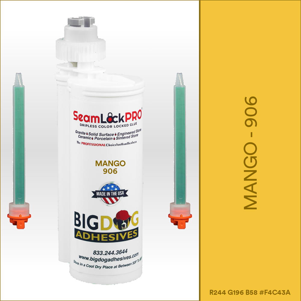 SeamLock PRO Mango Stone Color Adhesive Cartridge Dripless SL9906
