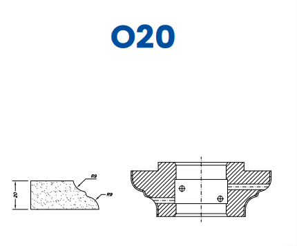 O20(20mm Cove Dupont - Line 60 (Bore 35))