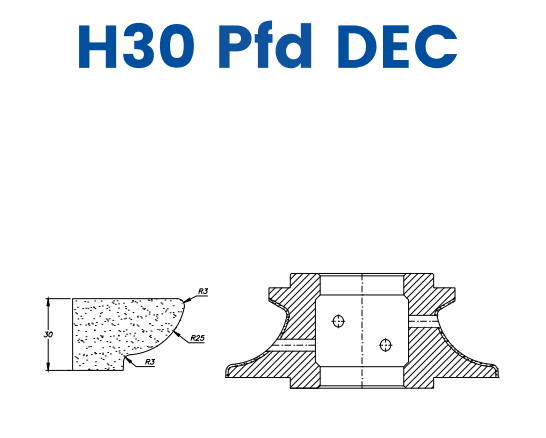H30 PFD DEC(30mm Closed Dupont - Line 60 (Bore 35))