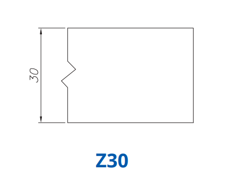 Z30(30mm Flat - Router Bits)