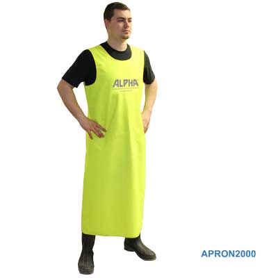 Alpha Multi-Purpose Aprons Oxford Fabric (D900) PU Coated Waterproof Aprons