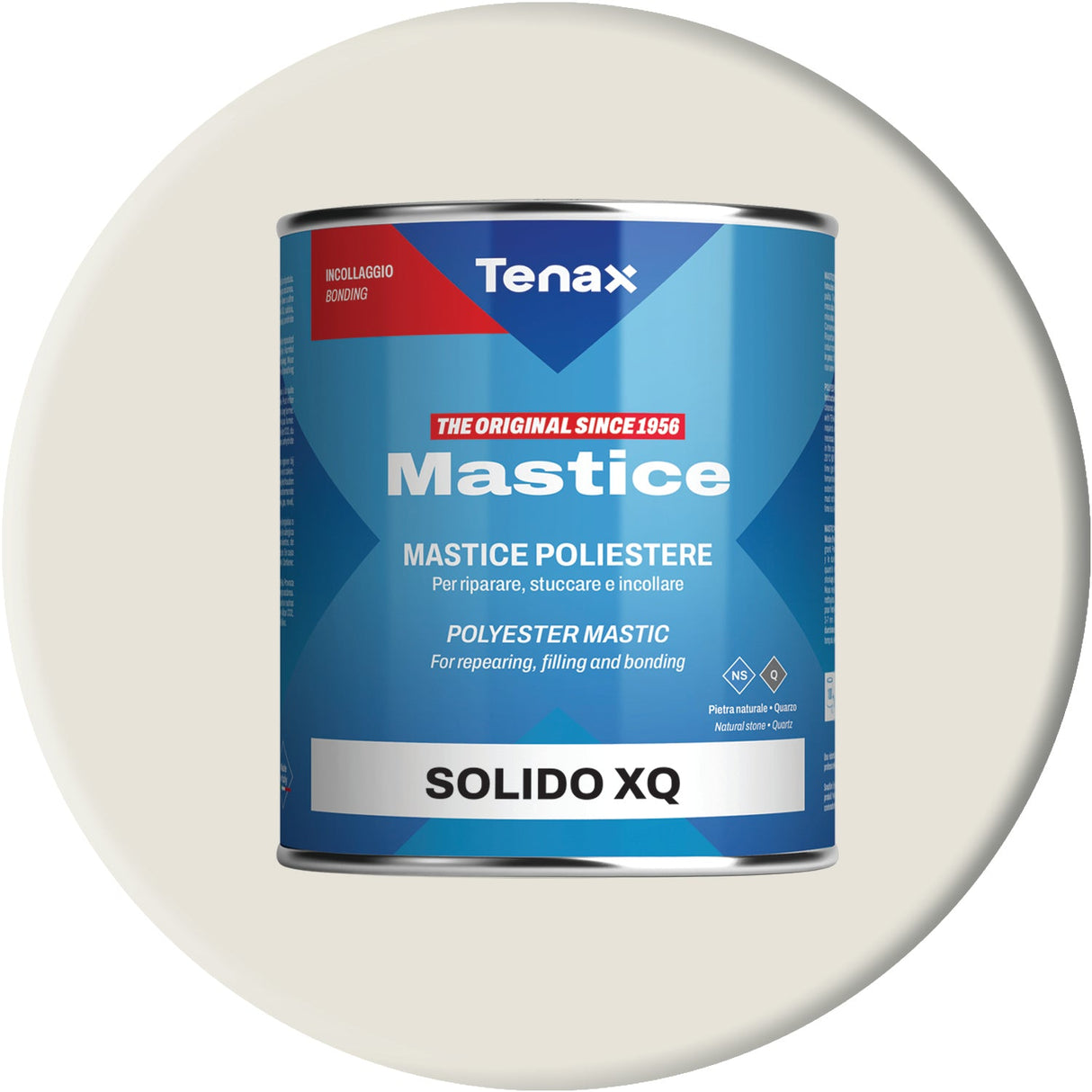 Tenax Solido XQ Quartz — Professional Grade - Paper White