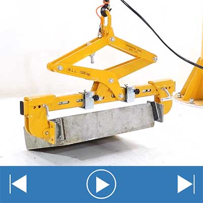 Aardwolf Horizontal Stone Lifting Clamp (AHLC Series)
