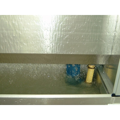 Weha Filter Project 10 ft Wet Dust Collector Booth for Stone Fabrication - dimensions