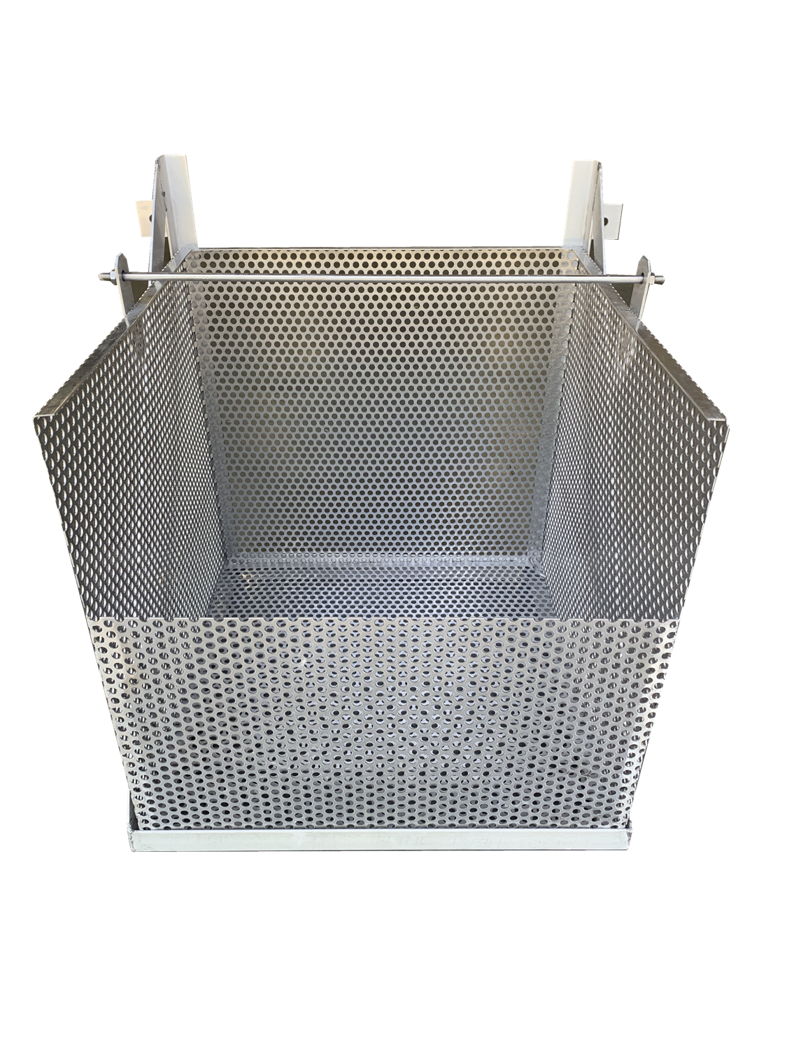 Weha Basket for Pit Clean Out Water Treatment Debris Collection for Stone Fabrication - side view
