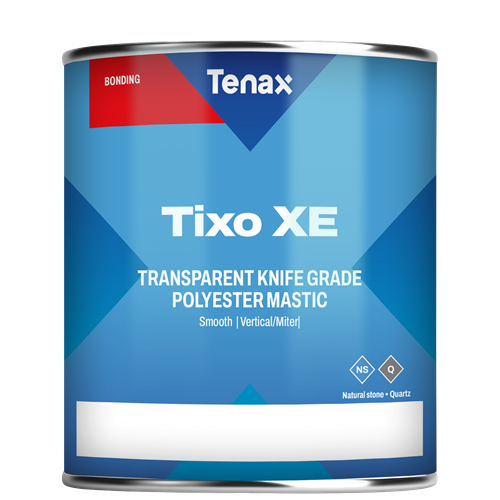 Tixo EX Transparent Knife Grade Adhesive 17 kg - side view