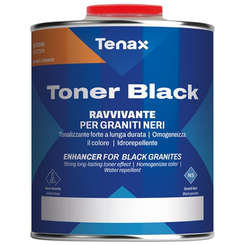 Tenax Toner Black Stone Dye 1 Quart Professional Grade - close-up detail