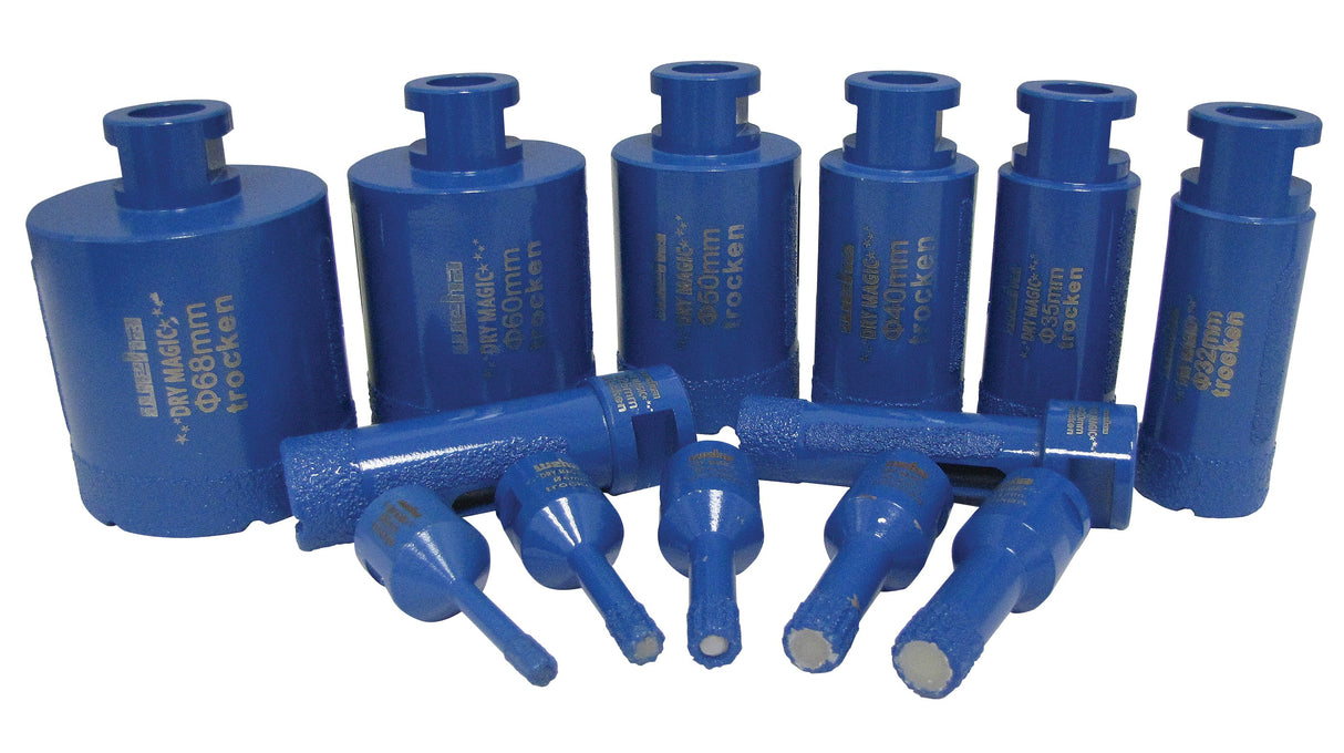 Weha Dry Magic Vacuum Brazed Diamond Core Bit 5/8-11 Thread for Porcelain and Granite