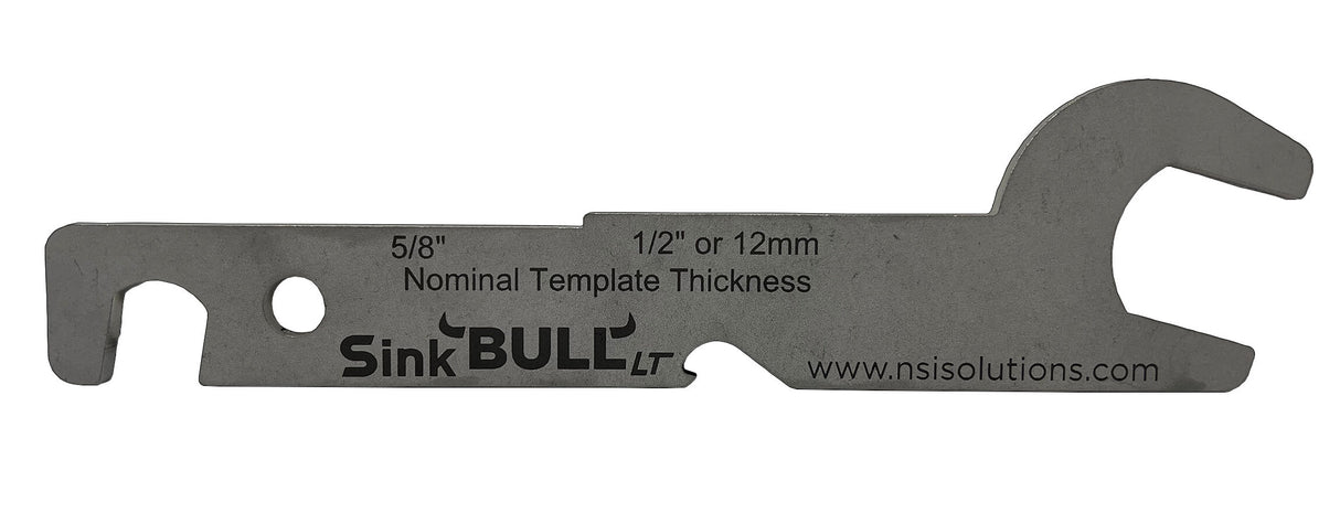 NSI Solutions Sink BULL LT - Complete Kit (Incl. Rapid Z-CUT w/bearing + 3" Course & 3" Fin
