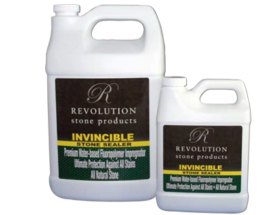 Revolution INVINCIBLE Stone Sealer - Maximum Performance Water-Based Impregnator
