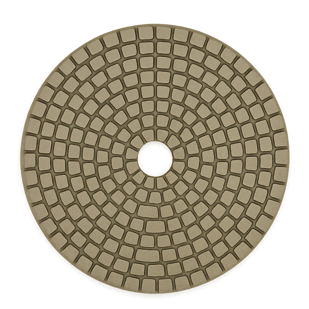 X Wet Polishing Pad with White Resin (XW-Series) - side view