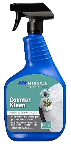 Miracle Sealants COUKL32OZ6 Spray Counter Kleen, 32 Ounce, 32 Fl Oz - Dynamic Stone Tools