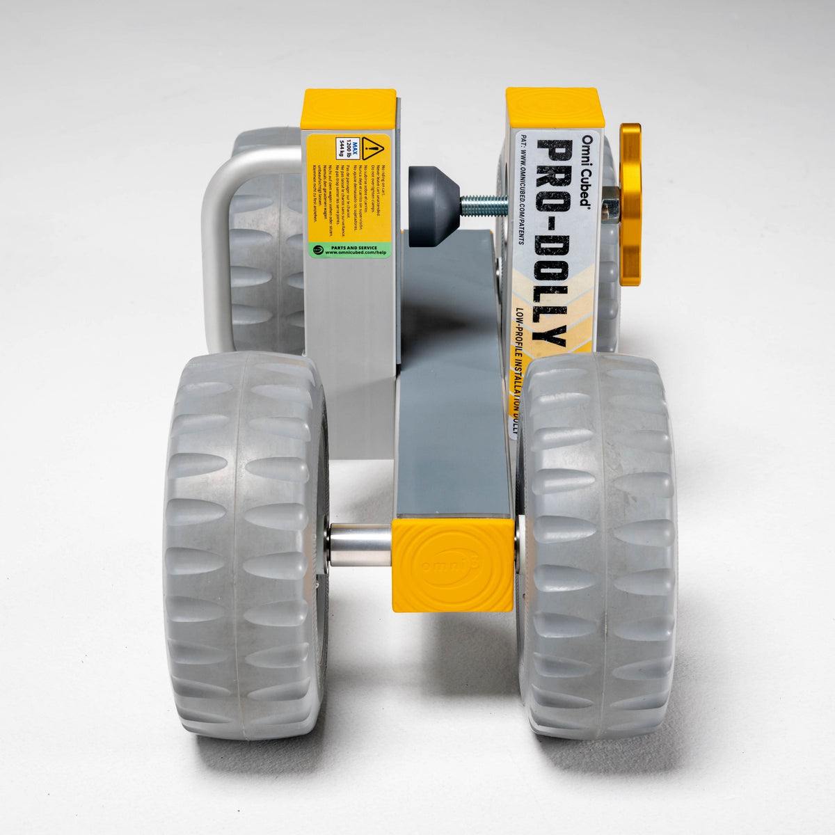 Omni Cubed Pro-Dolly™ HD3 — 1,200 lb All-Terrain Countertop Dolly — product image
