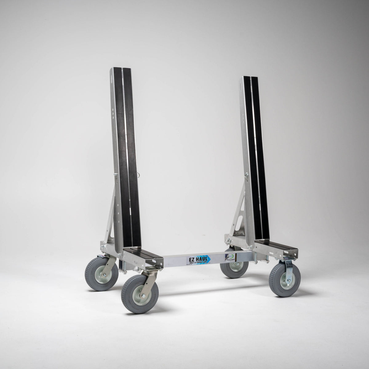Omni Cubed EZ Haul™ Half A-Frame Cart — 750 lb Foldable Aluminum Glass & Tile Cart — product image