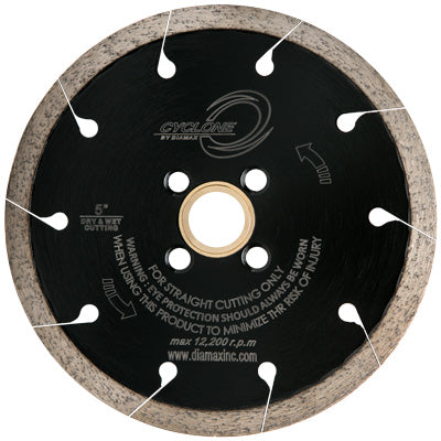 Cyclone Continuous Rim Glass Blade