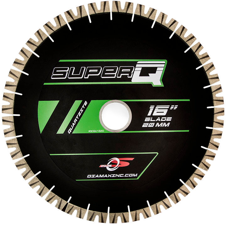 Diamax Cyclone S Super Q Silent Core Bridge Saw Blades - Dynamic Stone Tools