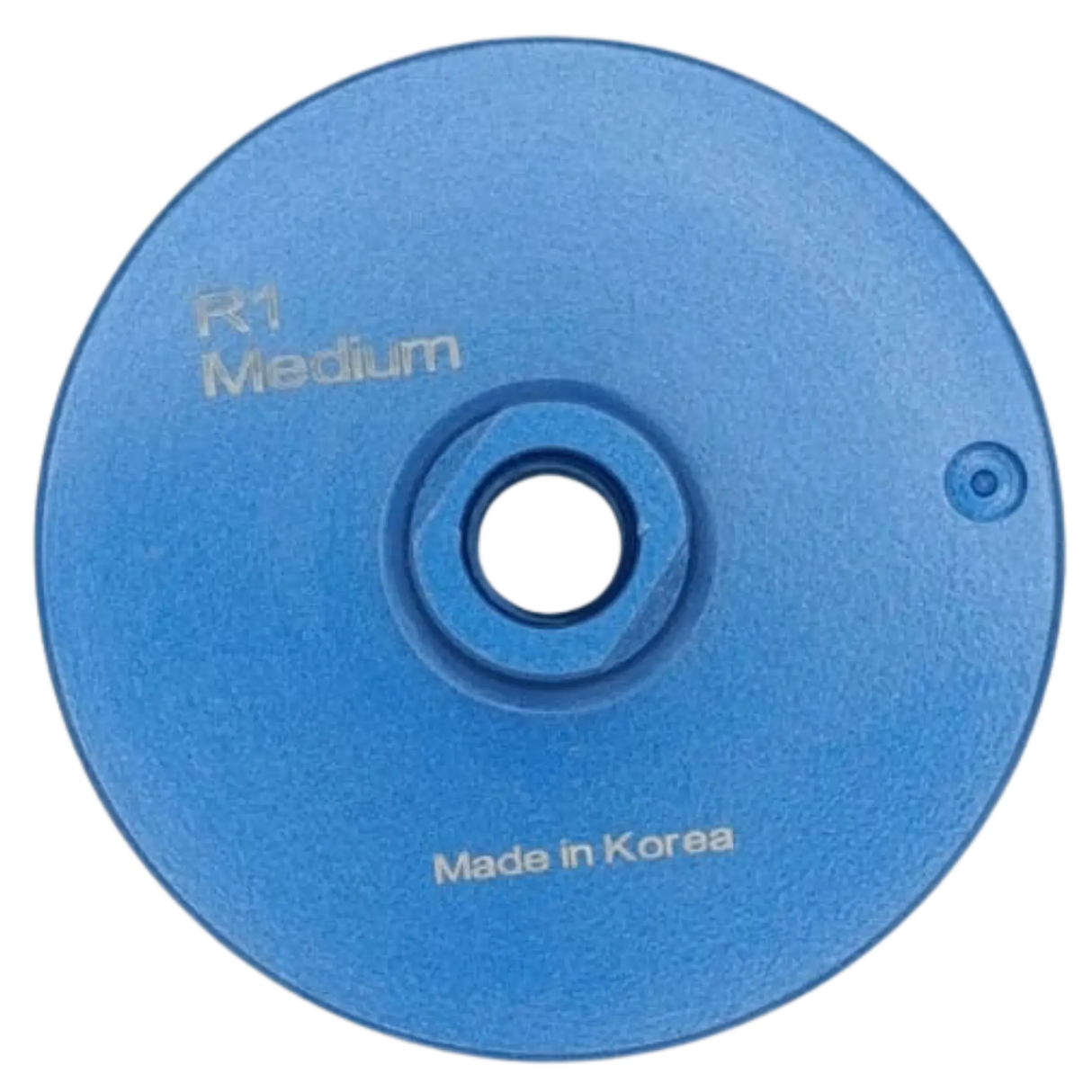 Disco 4" Resin wheel Horseshoe-Medium , 5.5X5/8UNC