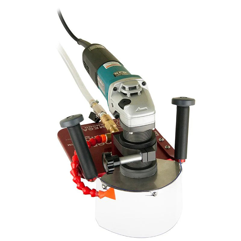 Red Ripper Ultralight⢠Stone Router (With Motor Pre-installed, For 7/8" Router Bits) - Dynamic Stone Tools