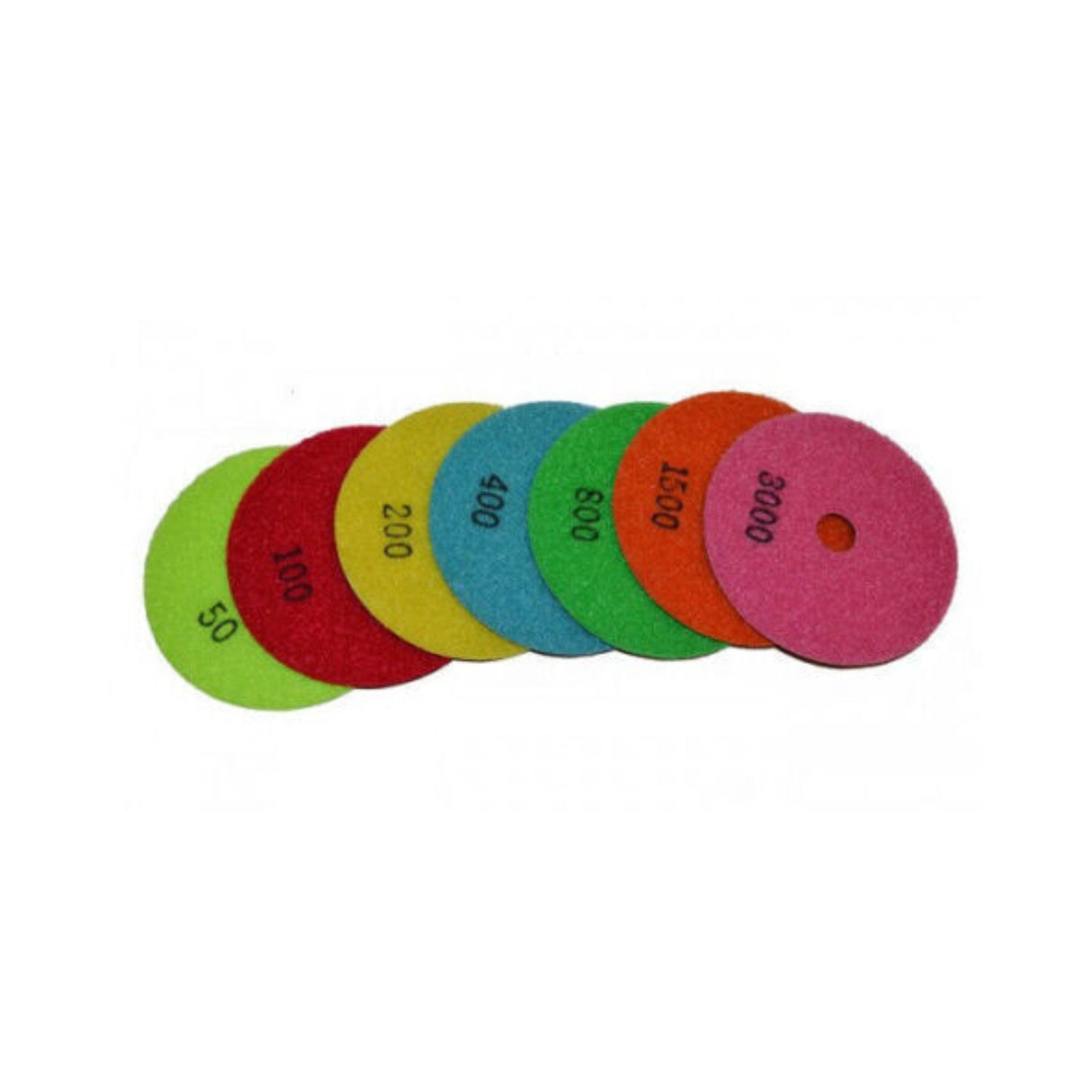 Z Series High Quality Dry Polishing Pads (4") - Dynamic Stone Tools