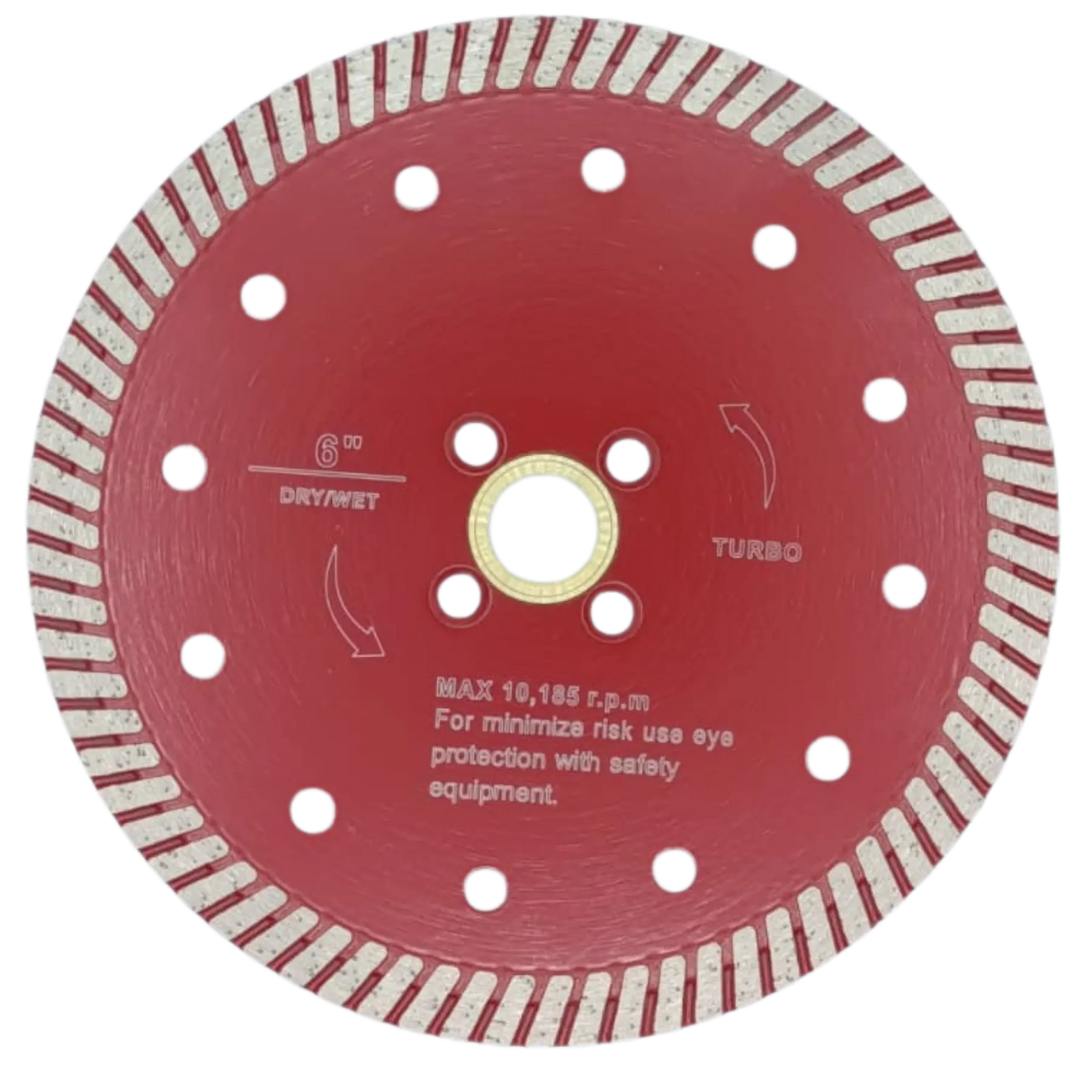 6" Turbo Blade - X Series - Red