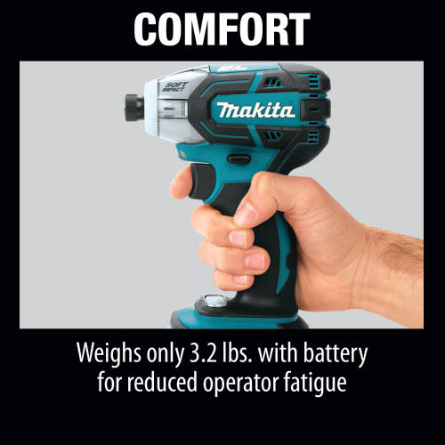 Makita 18V LXT® Oil-Impulse™ Brushless 3-Speed Impact Driver — Tool Only (XST01Z)