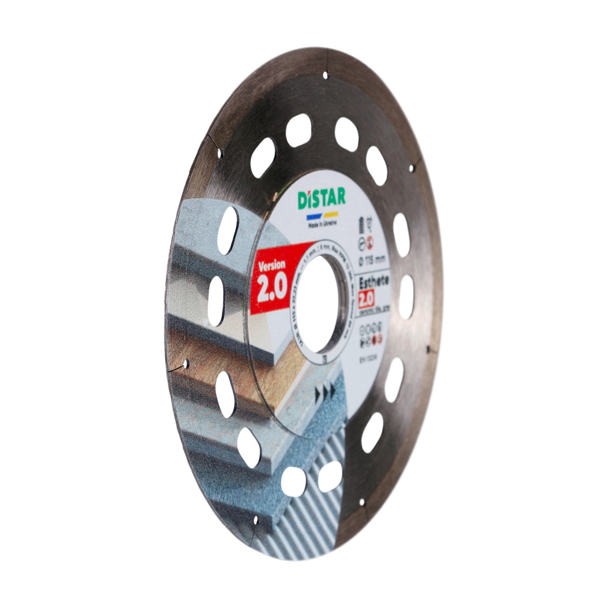 DiStar Esthete 2.0 Diamond Blade 4.5"–5" – Ultra-Thin Precision Tile Cutting Disc