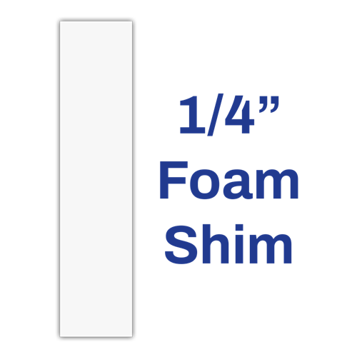 Tenax Miter Medic High-Density Foam Shims (48 Count) for Countertop Overhang Installation
