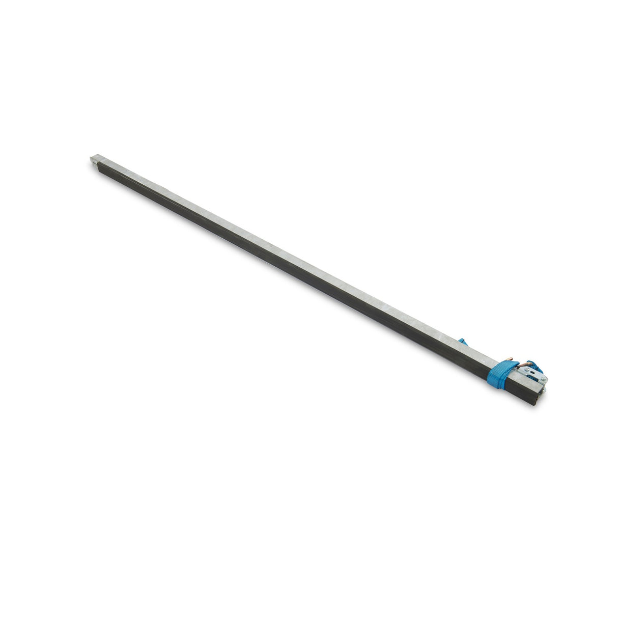 Weha 73″ Replacement Upright Pole — Galvanized, with Protective Rubber & Tie-Down Strap