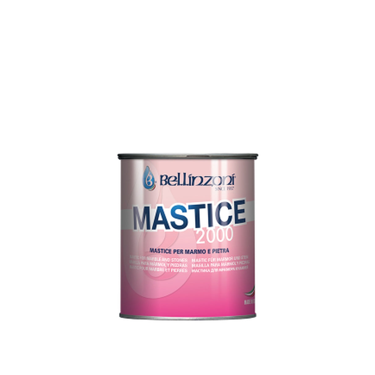 Bellinzoni Mastice 2000 Transparent Flowing Polyester Adhesive — 17 kg (5 gal)