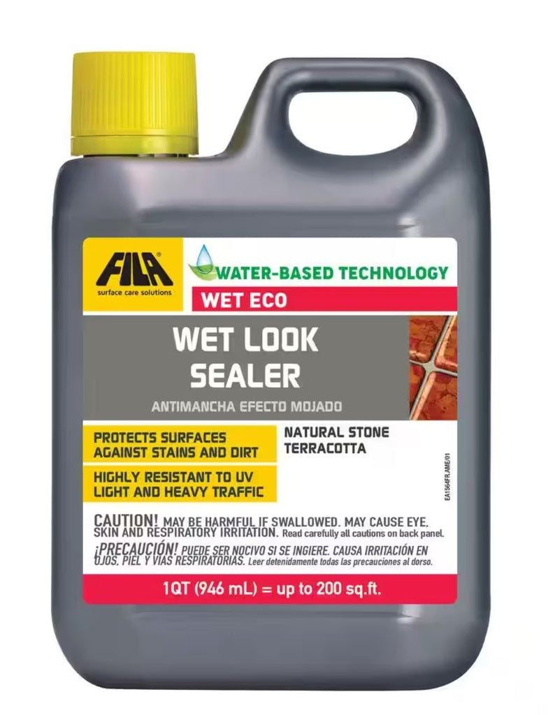 FILA WET — Solvent-Based Wet-Look Consolidating Sealer for Unpolished Stone