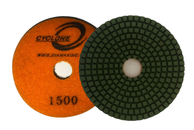 Diamax Cyclone R Series 3 Inch Polishing Pad for Granite and Stone - packaging