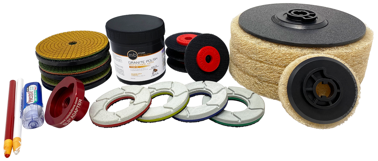 NSI Solutions Top Polish Kit - Granite & Quartzite