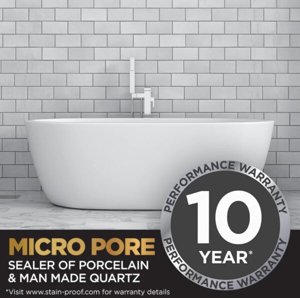 STAIN-PROOF® Porcelain & Quartz Sealer — 1 Quart (formerly Porcelain Plus™)