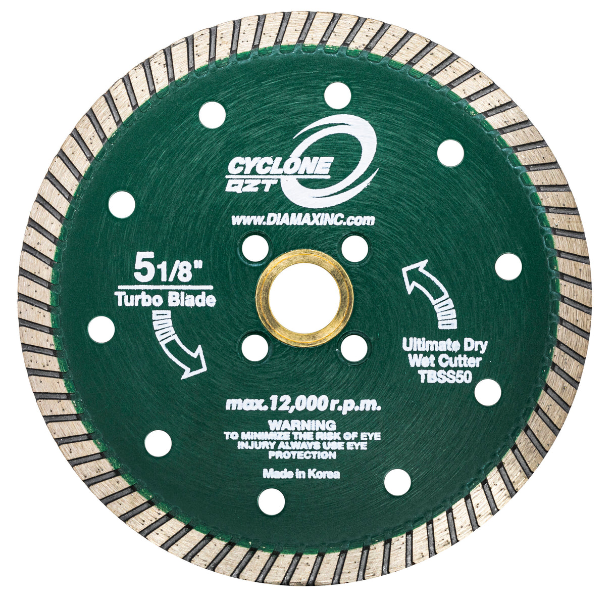 Diamax Cyclone QZT Turbo Blade - Dry
