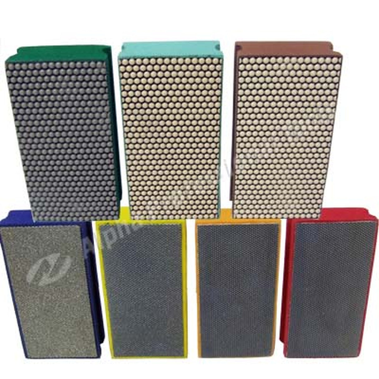 Alpha Diamond Hand Polishing Pads for Stone -- 60 to 3000 Grit