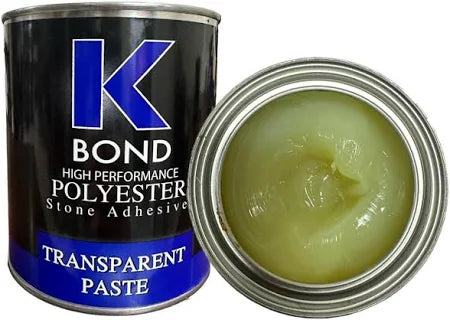 K-Bond Polyester Stone Adhesive Transparent Paste - Quart