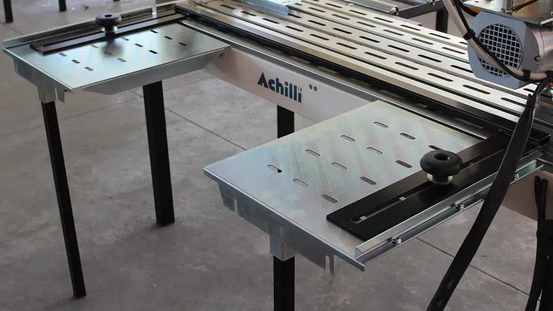 Achilli AMS 130 Bench Tile Saw cutting length up to 52"