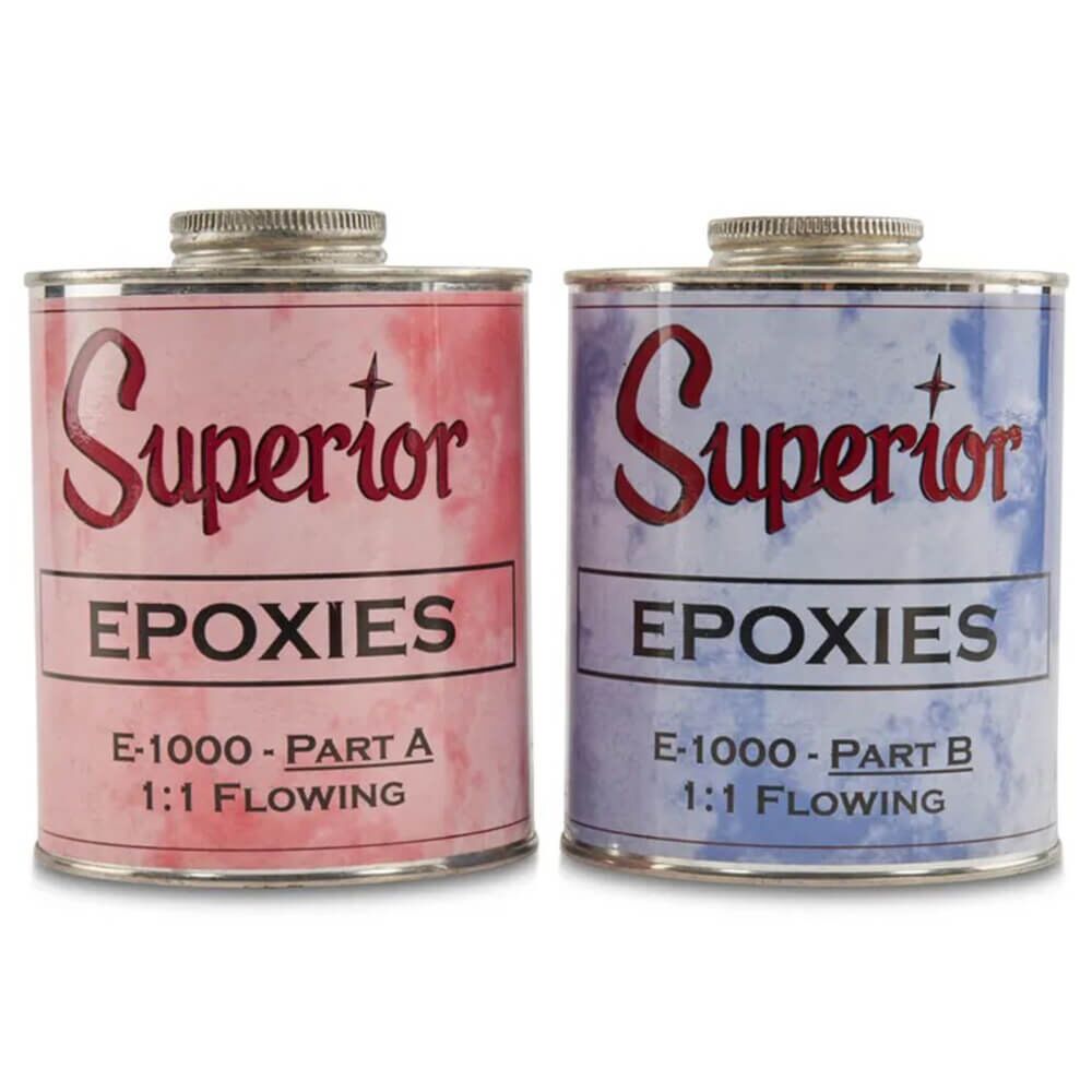 Superior E-1000 Flowing Epoxy � quart containers Part A and B