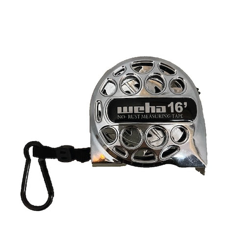 Weha 16 x 1"Stainless Steel Water Proof Tape Measure